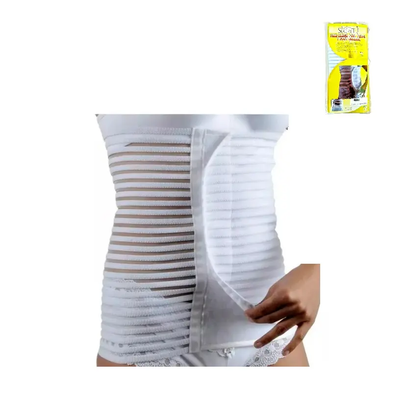 FAJA LARGA 712 XL POST PARTO CIRUGIA BLANCA BODY SECRET