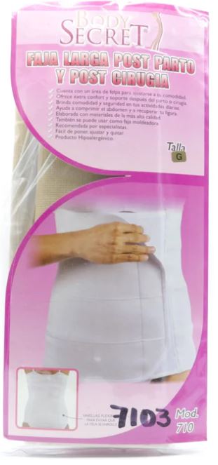 FAJA LARGA 710 GDE POST PARTO CIRUGIA NUDE BODY SECRET