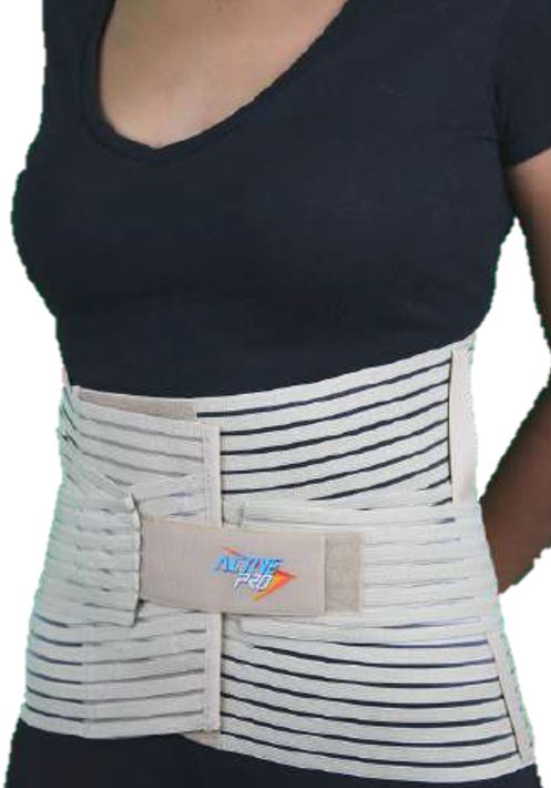 FAJA SACROLUMBAR PREMIUM V/R XL GRIS VENTILADA
