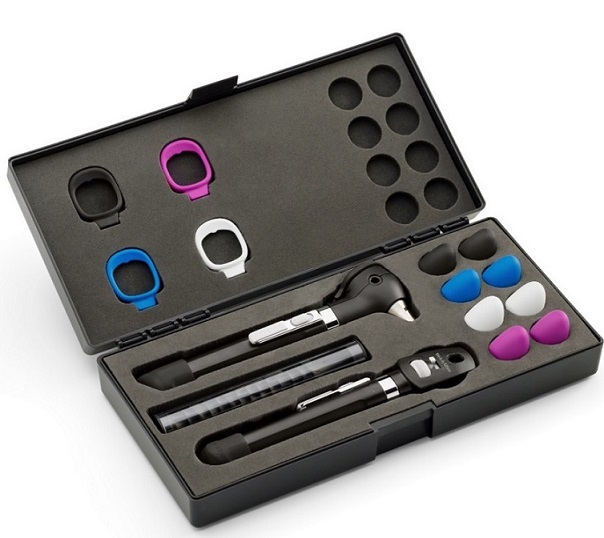 [002267] ESTUCHE WA92880BLK LED PLUS 6 NEGRO WELCH ALLYN
