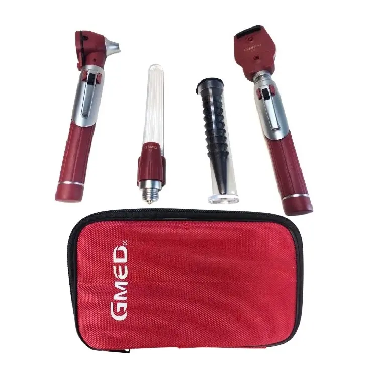 ESTUCHE GMED-303V LUZ LED VINO DOS MANGOS FIBRA ÓPTICA 