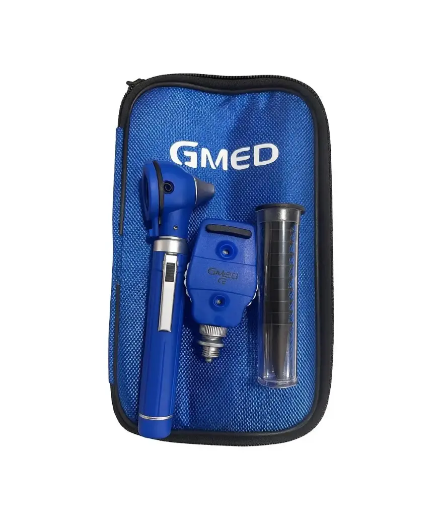 [002415] ESTUCHE GMED-204AR LUZ LED A.REY UN MANGO FIBRA ÓPTICA GMED