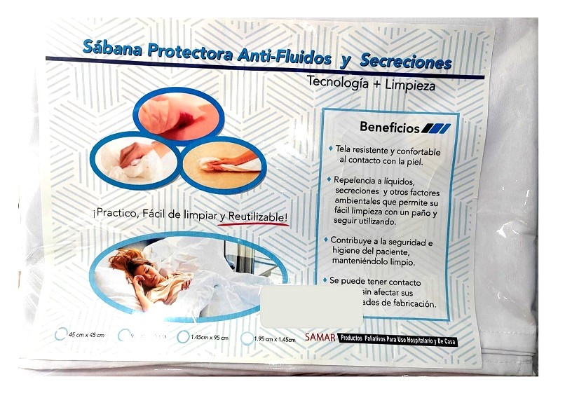 [006053] SABANA ANTI-FLUIDOS 1.95 CM X 1.45 CM 40004