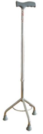BASTON SPEEDY 3 APOYOS SPB7510 PLATA