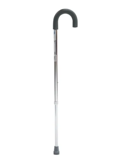 [012644] BASTON CURVO R211123 BRILLANTE DE ALUMINIO