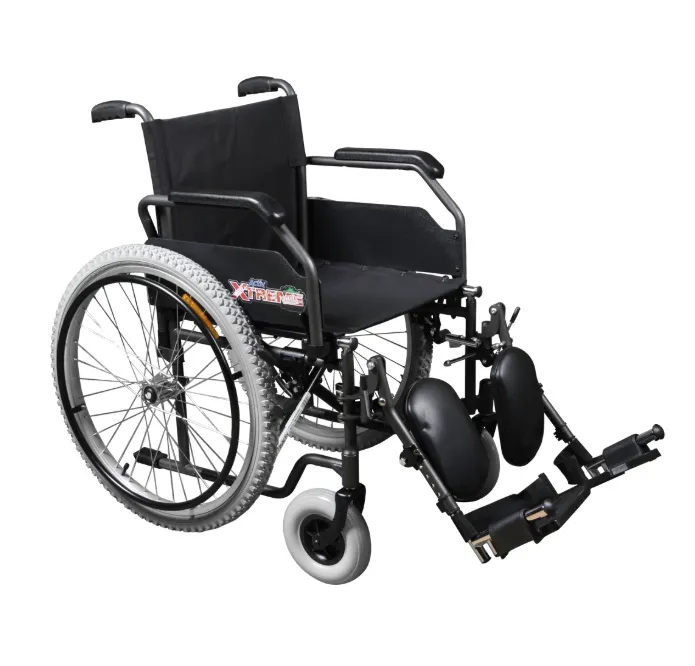 SILLA DE RUEDAS XTREME 18" R218027Ld-TN ALUMINIO C LODO NEUMÁTICA CON ELEVAPIES