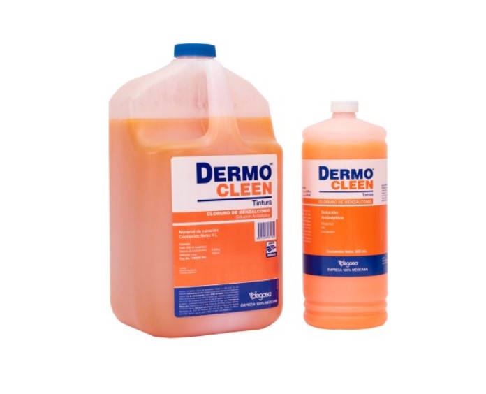 DERMOCLEEN TINTURA 4 LTS. MERTIOLATE 0318070
