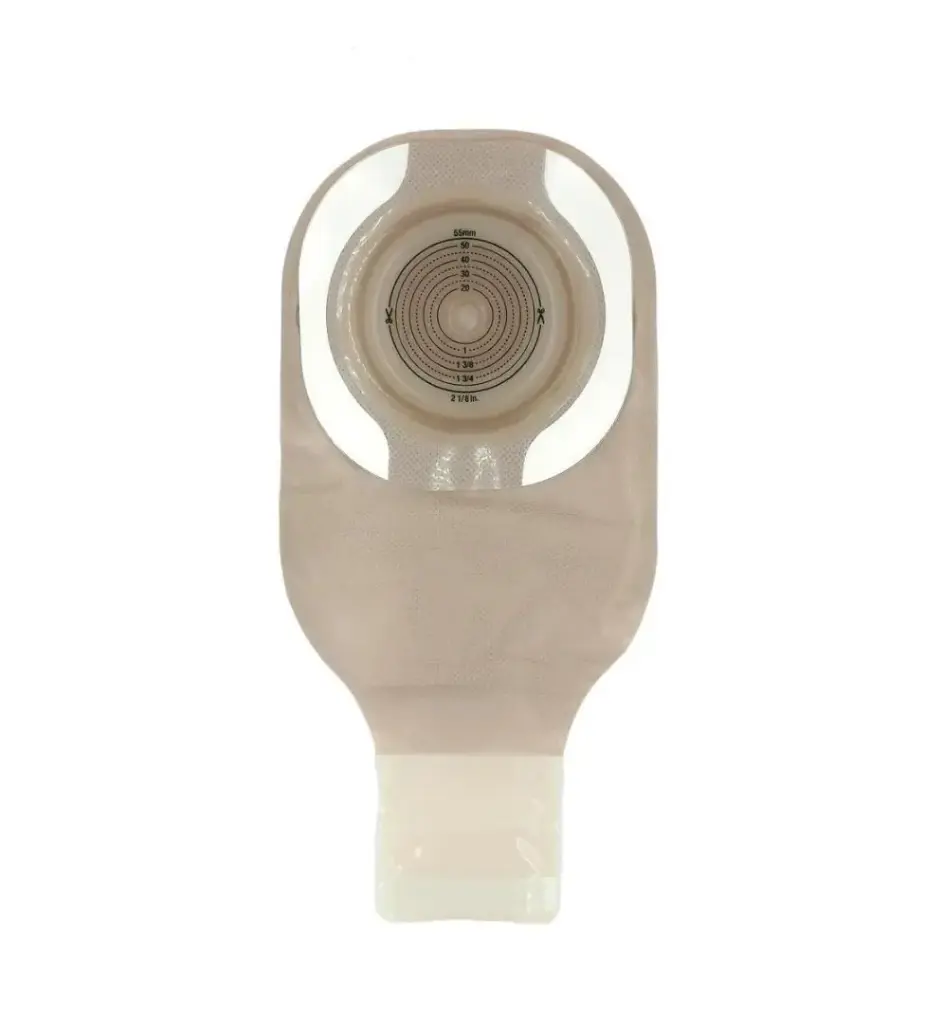 [024314] BOLSA BARRERA CERAPLUS 89511 CONVEXA RECORT. 55 MM TRANSP. F.LOCK´N ROLL DRENABLE
