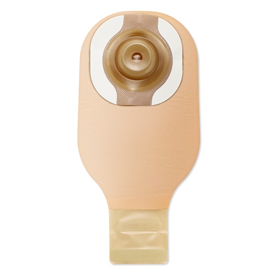 [024315] BOLSA BARRERA CERAPLUS 8958 CONVEXA RECORT. 38 MM TRANSP. F. LOCK´N ROLL DRENABLE