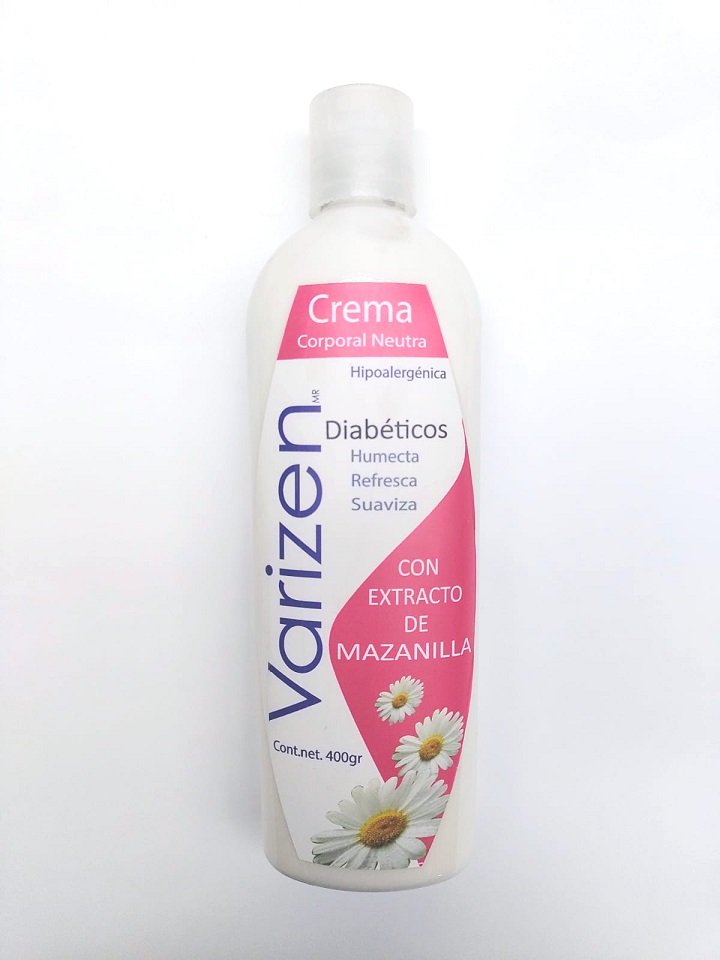 VARIZEN CREMA PARA DIABETICO 400 g.