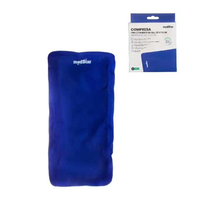 COMPRESA DE GEL MEDSTAR WPK-M500L4 25X12 CM FRIO/CALOR TERAPÉUTICA