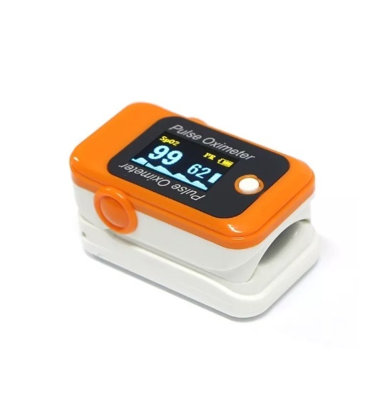 [002403] OXIMETRO MEDSTAR ADULTO SBT-BM100B GRIS-NARANJA LED 6 MODOS