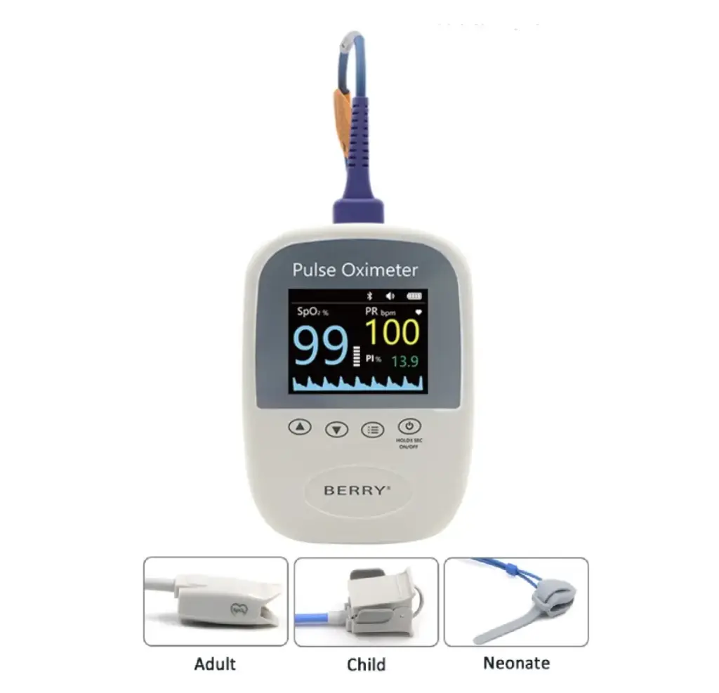 [002404] OXIMETRO LED BERRY MED CON SENSOR ADU. PED. NEONATAL