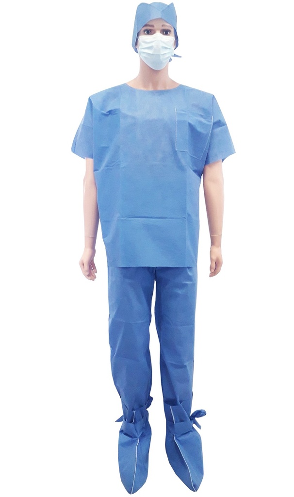 [006065] UNIFORME DESECHABLE SMS QUIRÚRGICO PZA.