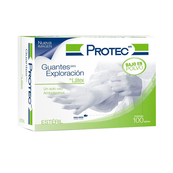[006076] GUANTE PROTEC ESTERIL MED. 0435100