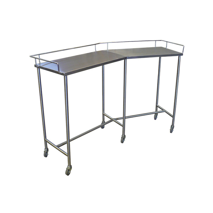 [010121] MESA RIÑON CROMADA