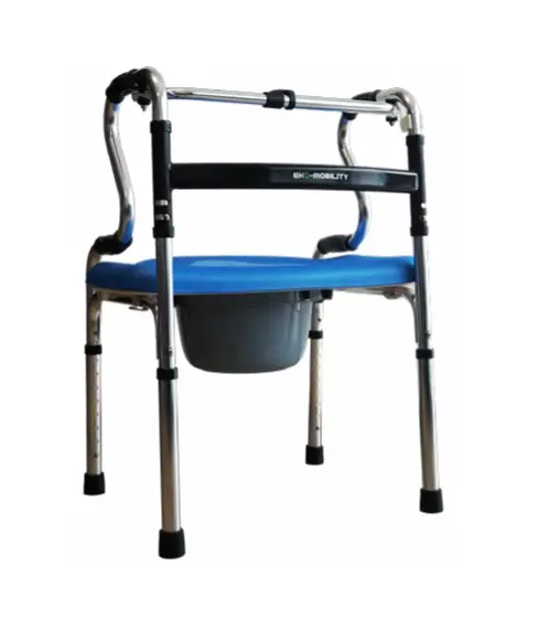 [012036] ANDADERA EKO EA300101E MULTIFUNCIONAL DE ALUMINIO PLEGABLE
