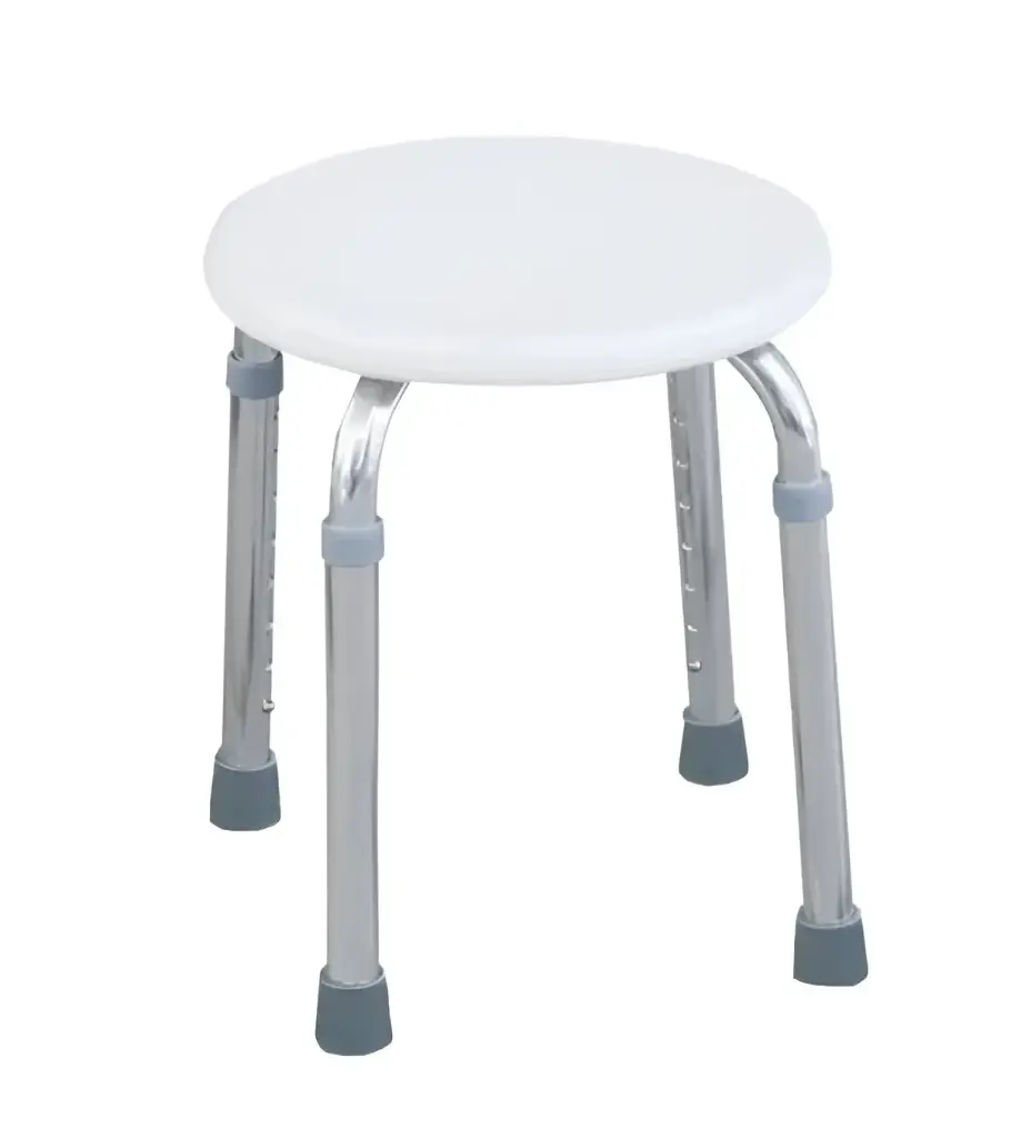 [012095] BANCO DUCHA MOBICARE JL780L REDONDO ALTURA AJUSTABLE