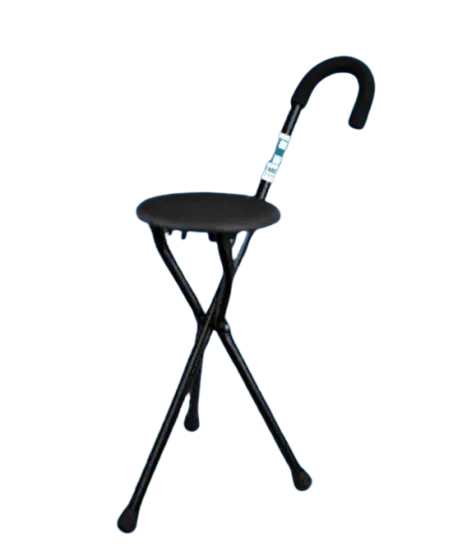 BASTON CON ASIENTO BLACK CME-05911LH