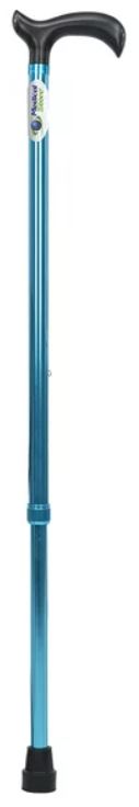 BASTON 1 APOYO MEDICAL 8929L ALEMAN AZUL PLEGABLE