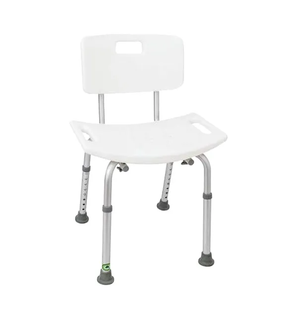 [012537] SILLA DUCHA EKO ED200101 CON RESPALDO EN ALUMINIO