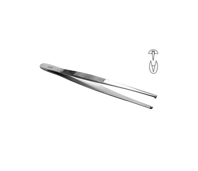[020090] PINZA DISECCION CON DIENTES 30 CM HP 4-15-4