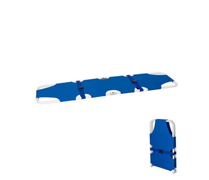 CAMILLA XIE-YXH-1B1 PLEGABLE AZUL DE ALUMINIO 2 CINTURONES RESITENTE AL AGUA SOPORTA 159KG. 185X50X3