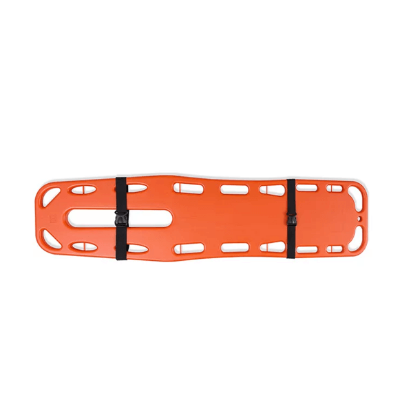 CAMILLA XIE-YXH-1A6A RIGIDA NARANJA CON ORIFICIO PARA COLUMNA CON ARAÑA SOPORTA 159KG. 183X45X5 CM.