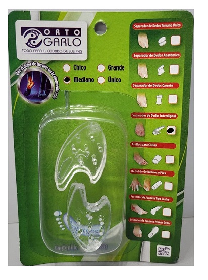 SEPARADOR INTERDIGITAL ORTOGARLO MED 2 PARES