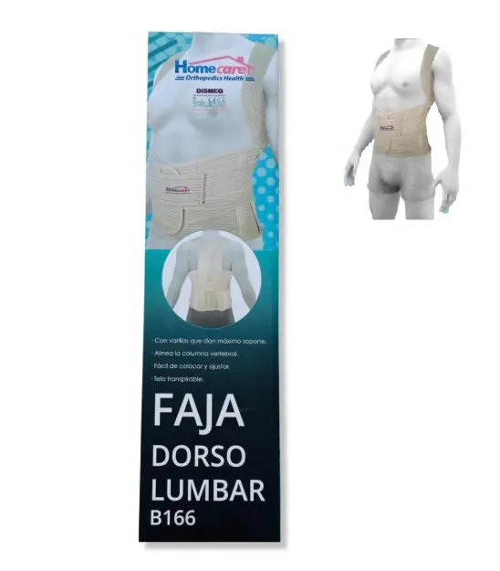 FAJA DORSO HOMECARE B166 XL LARGA