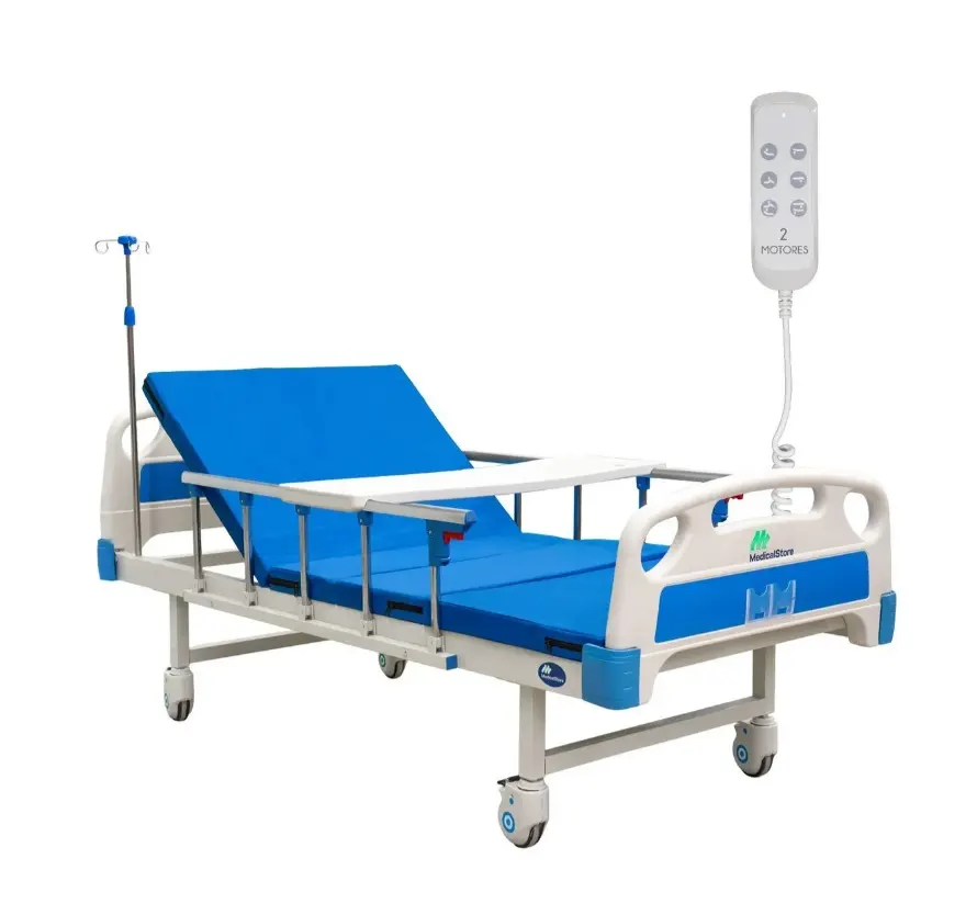 [010027] CAMA ELÉCTRICA MEDICAL Z-OR279C11 COLCHÓN MESA PORTASUERO BARANDALES 2 POSICIONES  